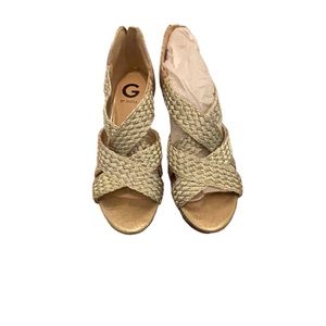 Guess Glitter Wedge Sandal
